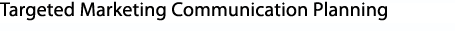 Targeted Marketing Communication Program